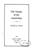 The voyage of the Sanderling by Roger D. Stone
