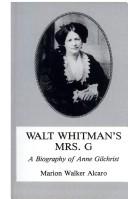 Walt Whitman's Mrs. G by Marion Walker Alcaro