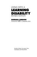 Living with a learning disability by Barbara Cordoni