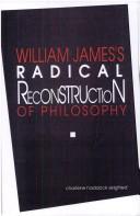 Cover of: William James's radical reconstruction of philosophy