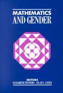 Cover of: Mathematics and gender