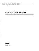 Cover of: LISP style & design