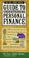 Cover of: Wall Street Journal Guide to Understanding Personal Finance