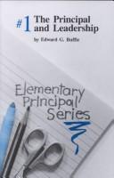 Cover of: The principal and leadership by Edward G. Buffie