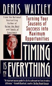 Cover of: Timing Is Everything: Timing Is Everything
