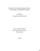 Searching for a slave cemetery in Barbados, West Indies by Jerome S. Handler