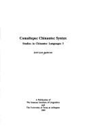 Cover of: Comaltepec Chinantec syntax by Judi Lynn Anderson