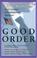 Cover of: Good order