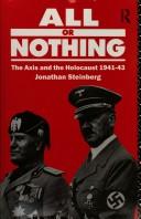 Cover of: All or nothing by Jonathan Steinberg