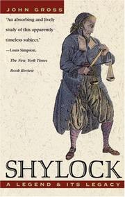 Cover of: Shylock by John Gross