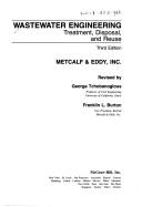 Cover of: Wastewater engineering by Metcalf & Eddy, Inc.