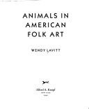 Cover of: Animals in American folk art