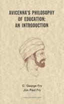 Cover of: Avicenna's philosophy of education: an introduction