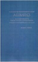 Cover of: Acoustics by Allan D. Pierce