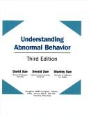 Cover of: Understanding abnormal behavior