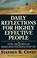 Cover of: Daily reflections for highly effective people
