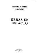 Cover of: Obras en un acto