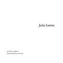 Cover of: Julio Larraz by Edward J. Sullivan