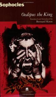 Cover of: Oedipus The King (Enriched Classics) by Bernard Knox