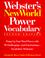 Cover of: Webster's New World power vocabulary