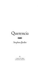 Cover of: Querencia by Stephen Bodio