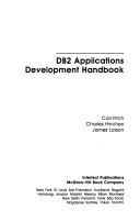 Cover of: DB2 applications development handbook