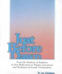 Cover of: Just before dawn by Jan Hindman