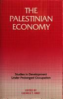 Cover of: The Palestinian economy by edited by George T. Abed.
