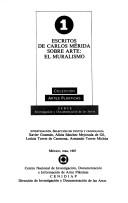 Cover of: Escritos de Carlos Mérida sobre arte: el muralismo