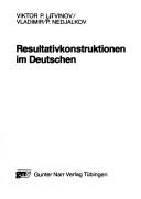 Cover of: Resultativkonstruktionen im Deutschen