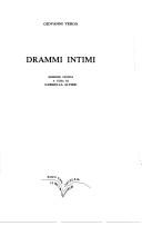 Cover of: Drammi intimi