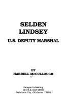 Selden Lindsey, U.S. Deputy Marshal by Harrell McCullough