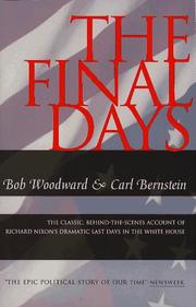 Cover of: The Final Days by Bob Woodward, Carl Bernstein