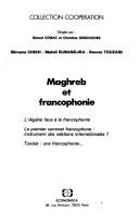 Cover of: Maghreb et francophonie