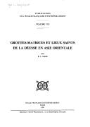 Cover of: Grottes-matrices et lieux saints de la déesse en Asie orientale