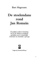 Cover of: De stoelendans rond Jan Romein by Bart Hageraats