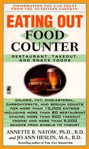 Cover of: Eating Out Food Counter