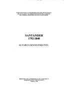 Cover of: Santander, 1792-1840