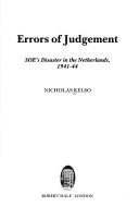 Cover of: Errors of judgement by Nicholas Kelso