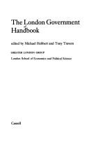 Cover of: The London government handbook