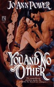 Cover of: You and No Other by Power, Power