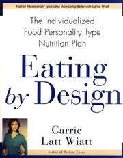Cover of: Eating by Design
