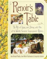 Cover of: Renoir's table: the art of living and dining with one of the world's greatest impressionist painters