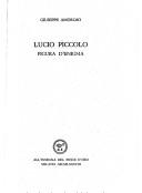 Cover of: Lucio Piccolo by Giuseppe Amoroso