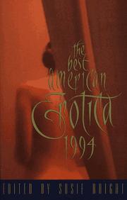 Cover of: Best American Erotica 1994 by Susie Bright