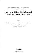 Cover of: Natural fibre reinforced cement and concrete by editor R.N. Swamy.