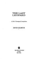 Cover of: The last leopard by Gilmour, David