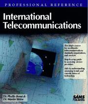 Cover of: International telecommunications