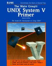Cover of: The Waite Group's UNIX System V primer