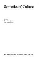 Cover of Semiotics of culture